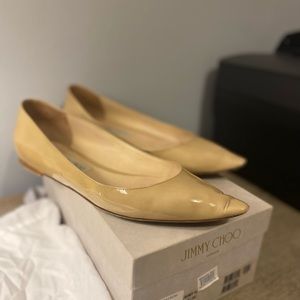 Jimmy Choo - Love Flat - ballet nude